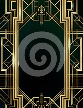 Art Deco Great Gatsby Background