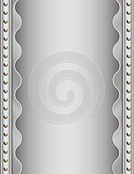 Art Deco metallic background