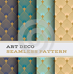 Art Deco seamless pattern 03