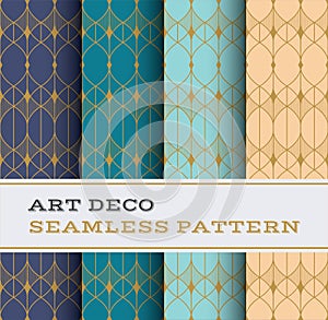Art Deco seamless pattern 39