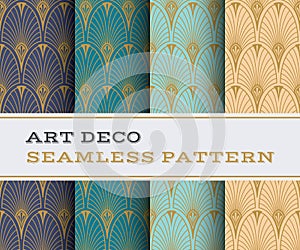 Art Deco seamless pattern 07