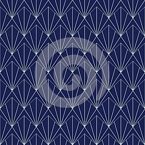 Art Deco Seamless Pattern, Geometrical Background for design, cover, textile, wallpaper, decoration photo