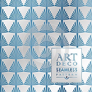 Art Deco seamless vintage wallpaper pattern