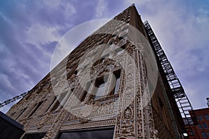 Art deco skyscrapers in downtown Tulsa Mink-Adams Hotel