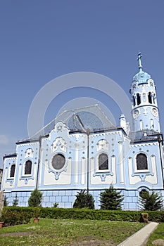 Art-deco kostol sv. Alžbety (Modrý) v Bratislave