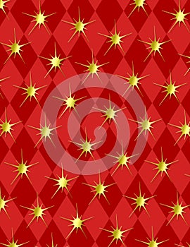 Art deco star burst background