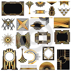 Art Deco Vintage frames