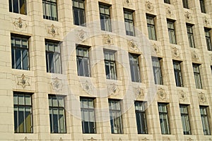Art Deco window pattern