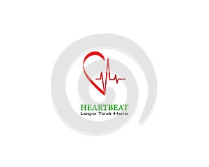 art design health medical heartbeat pulse vetor