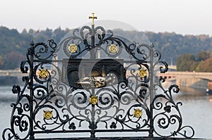 Art details of Charles Bridge - Prague