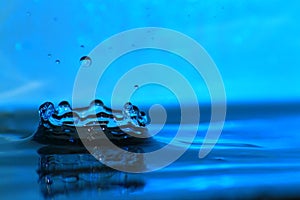 Art of a drop of drinking water