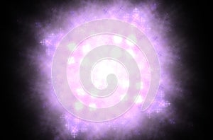 Art fractal white purple blur for decoration design. Background decoration. Abstract pattern. 3d abstract background