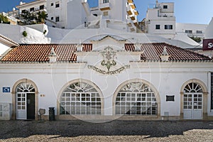 Art gallery  in Albufeira old town, Algarve, Portugal