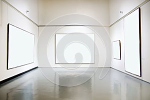 Art gallery exhibition hall photo