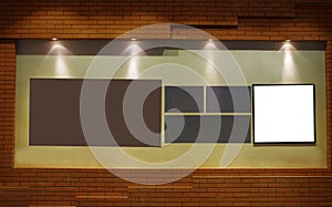 Art gallery exhibition hall