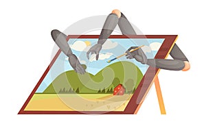 Art generated by artificial intelligence