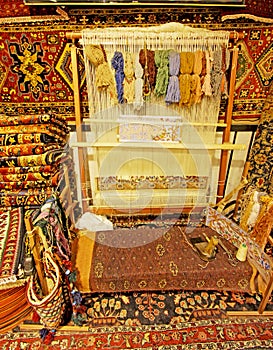 Art and Handicraft of Persian Carpets