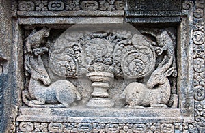 Art at Hindu temple Prambanan