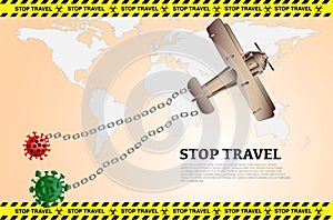 Prohibition of flights, travels and movements during coronavirus crisis