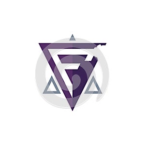 F letter logo