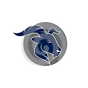 Goat head logo