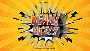 comic text style eps file