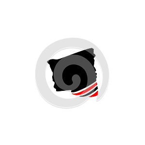 textile drawing document diagram, line pattern presentation, smart logo