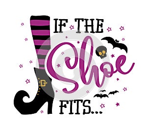 If the shoe fits ... - design for door mats, cards, restaurant or pub shop wall decoration. photo