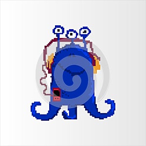 pixel character monster
