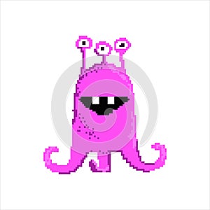 pixel character monster