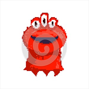 pixel character monster