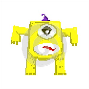 pixel character monster