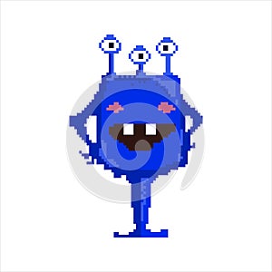 pixel character monster