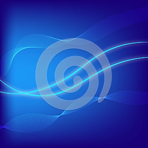 Abstract background with blueconcept