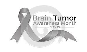 Brain Cancer awareness month is observed each year in May. photo