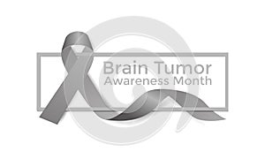 Brain Cancer awareness month is observed each year in May. photo