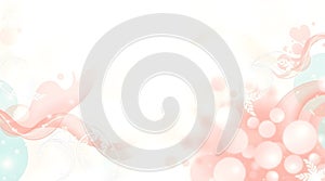 Abstract background of flowing champagne bubbles.