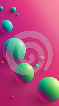 Art for inspiration from Spherical and fuchsia