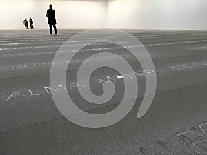 Art installation Palimpsest by Doris Salcedo photo