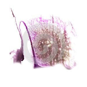 Art Lilac, black watercolor ink paint blob watercolour splash co