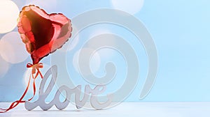 Art Love Valentine's hearts; Valentines Day background