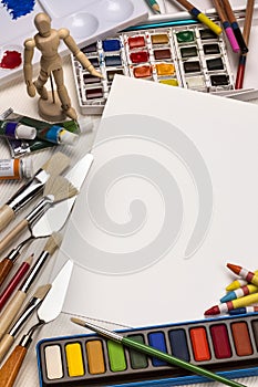 Art Materials - Painting - Space for Text