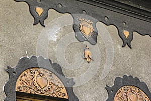 Art Nouveau architecture, detail in Subotica