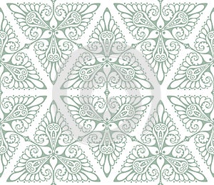 Art Nouveau background pattern photo