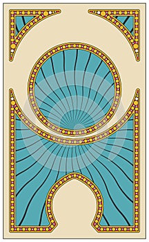 Art Nouveau Background for Retro Posters