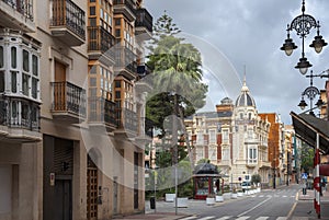 Art Nouveau Buildings in Cartagena, Spain