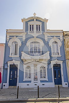 Art Nouveau house in Aveiro, Portugal