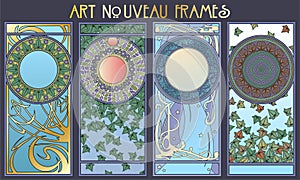 Art Nouveau Styel Decorative Frames