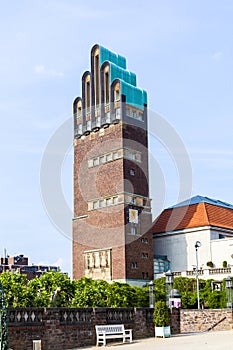 Art Nouveau style Hochzeitsturm, wedding tower, in Darmstadt