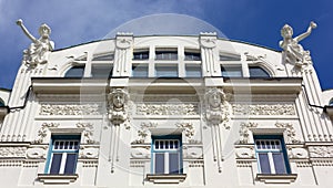 Art Noveau Building in Ljubljana